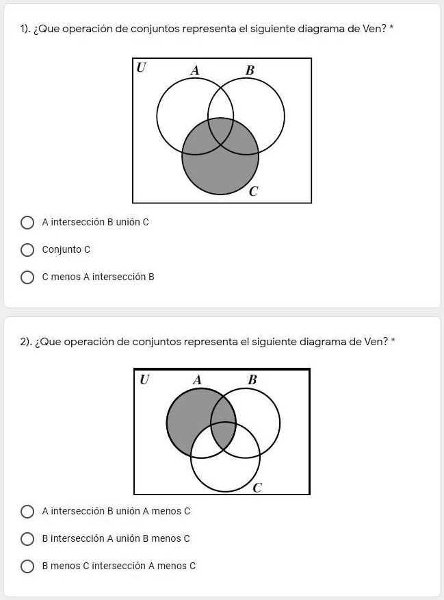 SOLVED: Necesito Ayuda Con Mi Examen... :3 1). ;Que Operación De ...