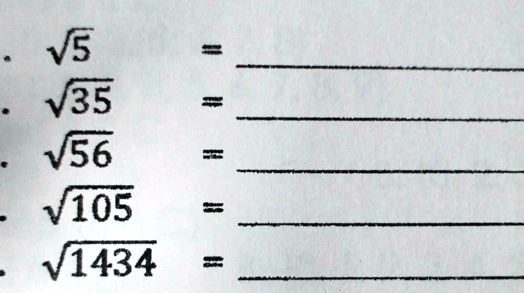 SOLVED: A Find the value of the following (round off your answer