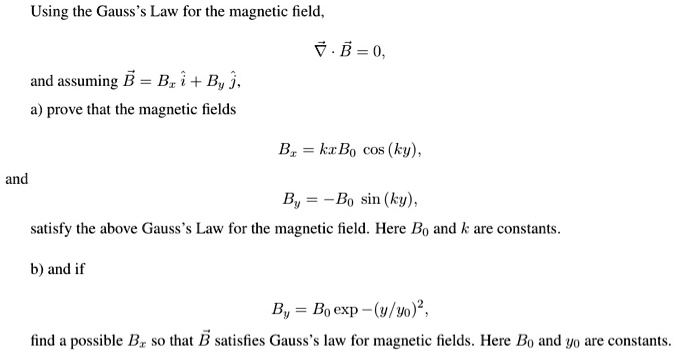 Gauss Law For Magnetism