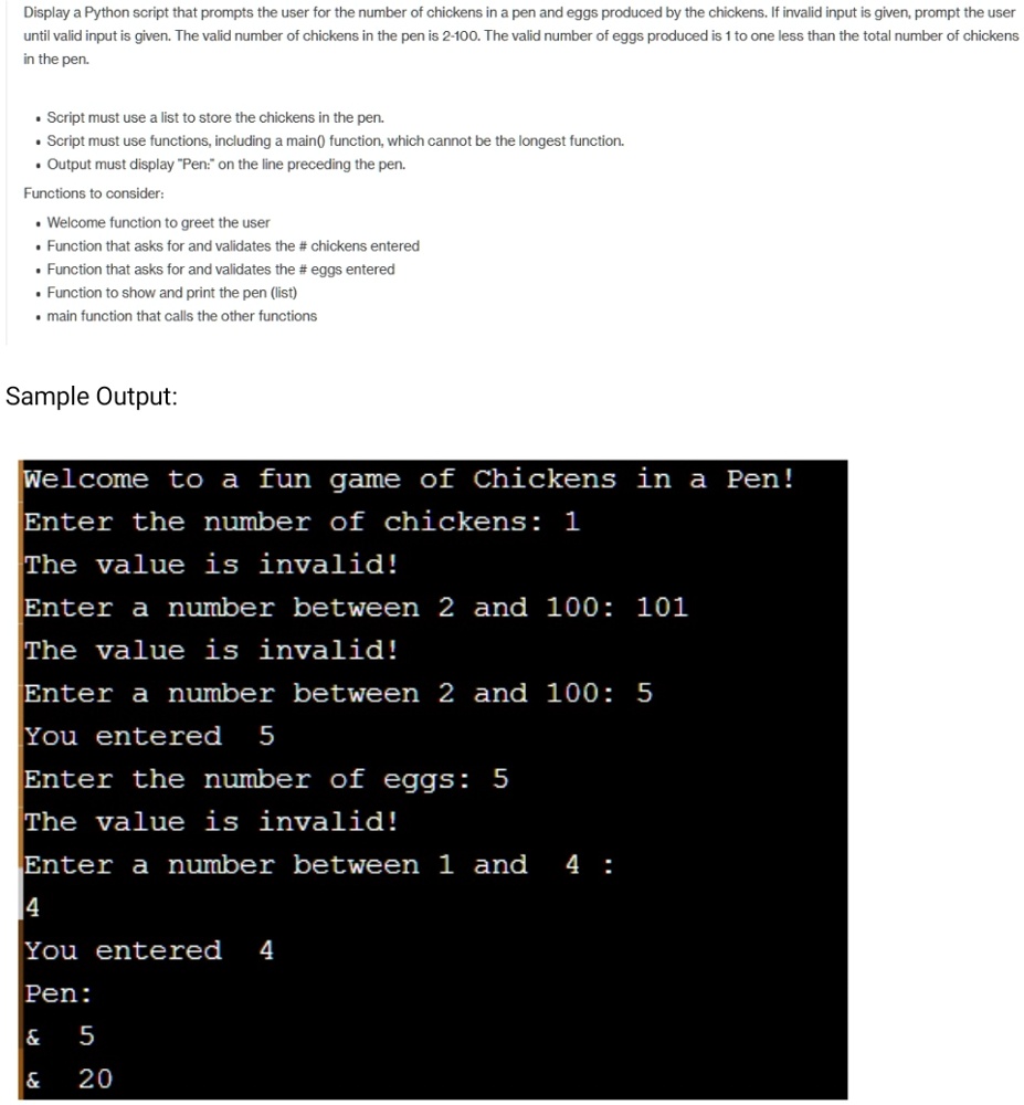 SOLVED: 'Answer it fast Display Python script that prompts the user for ...