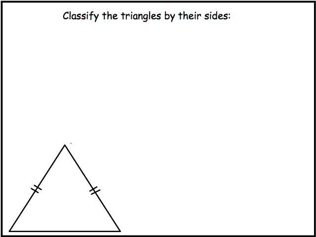 Solved Scalene Equilateral Isosceles Classify The Triangles By Their Sides 6041