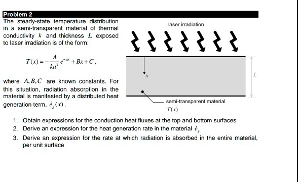 Problem 2 The Steady State Temperature Distribution In A Semi ...