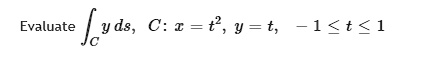evaluate y ds c 1 y t 1t1 45453