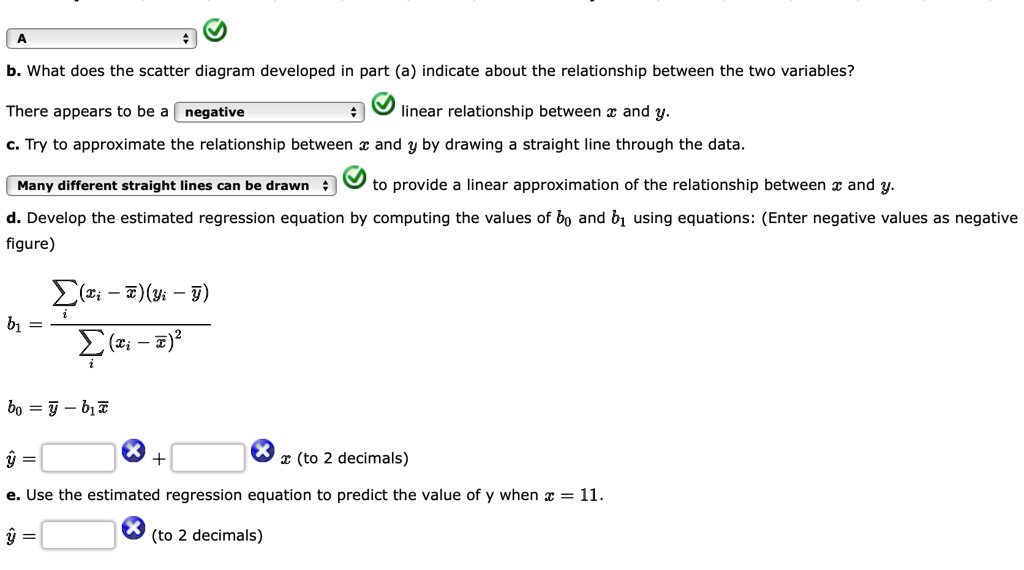 B: What does the scatter diagram developed in part (a… - SolvedLib