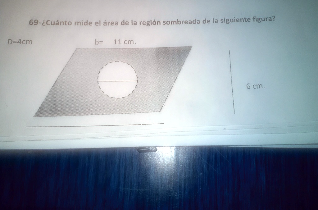 Solved: Ayúdenme Por Favor): 69- Cuánto Mide Elárea De La Región 