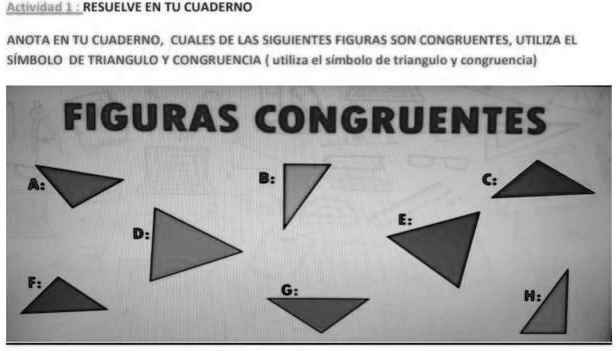 SOLVED: ANOTA EN TU CUADERNO, CUALES DE LAS SIGUIENTES FIGURAS SON ...