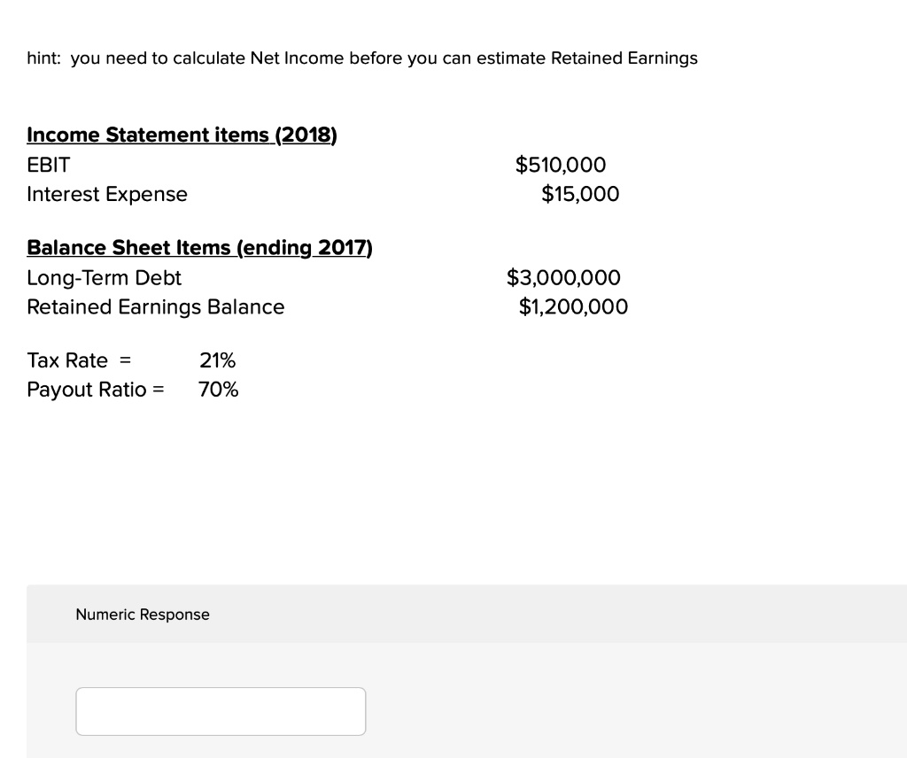 Net Income Calculation From Ebit