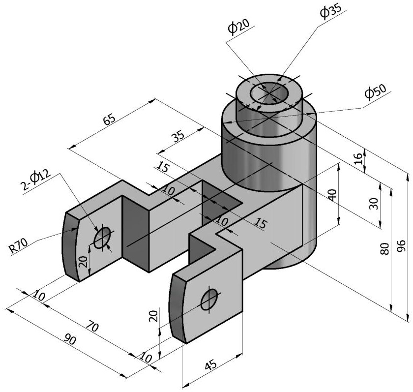 front top side and bottom perspective drawing is required note upload ...