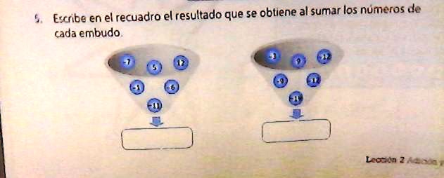 Solved Alguien Me Ayuda Es De Matematica Escribe En El Recuadro El Resultado Que Se Obtiene Al