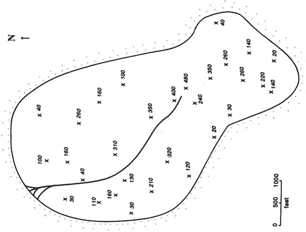 SOLVED: Part I. Using an interval of 50 ft draw contour lines on