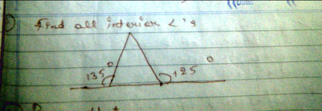 find all interior angle 4 a0 ineuo l 2 0 08272