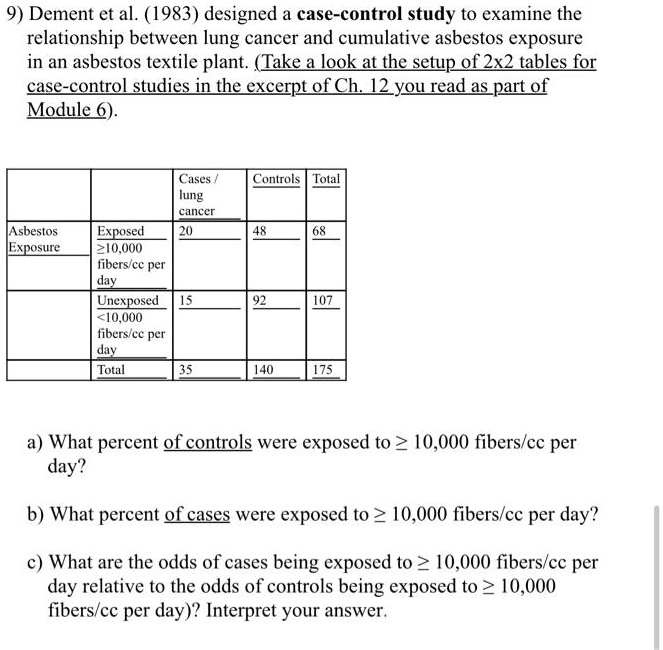 case study 2.0 asbestos answer key