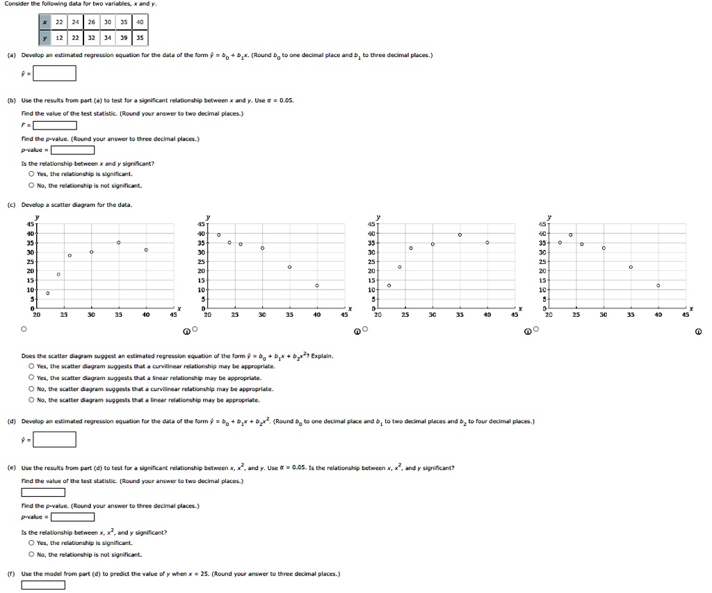 SOLVED Consider The Following Data For Two Variables X And Y 22 30 solved-consider-the-following-data-for-two-variables-x-and-y-22-30