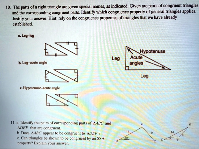 properties of congruent triangles