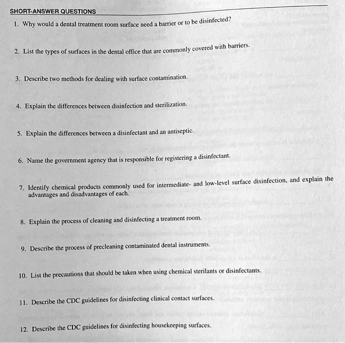 SOLVED SHORTANSWER QUESTIONS 3. Describe two methods for dealing with