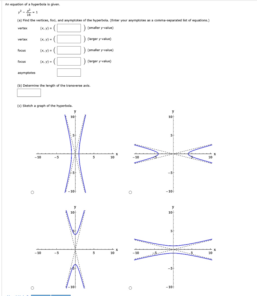 find the vertices and asymptotes of the hyperbola