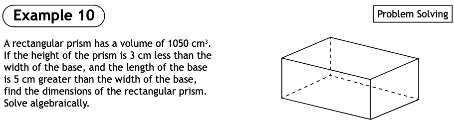 problem solving about volume of rectangular prism