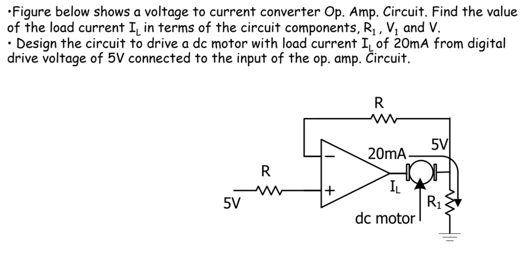 •Figure below shows a voltage to current converter Op. Amp. Circuit ...