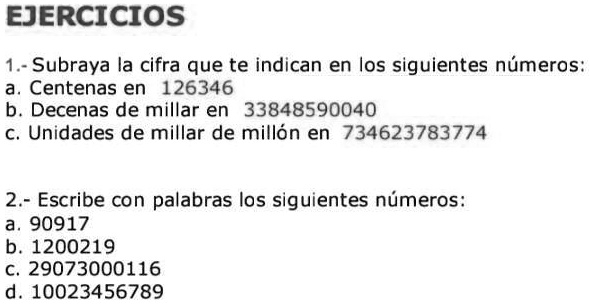 SOLVED: porfavor es para 2 horas máximo en eso EJERCICIOS Subraya la ...