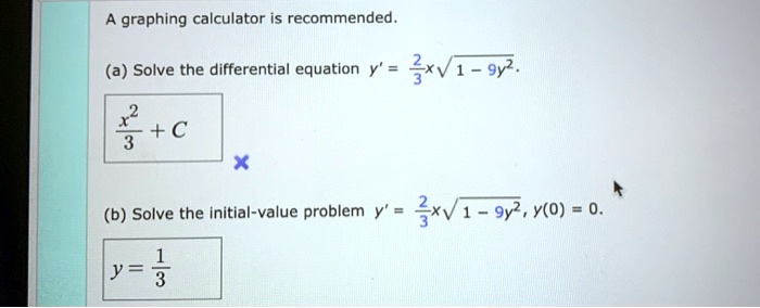 Initial value problem deals calculator