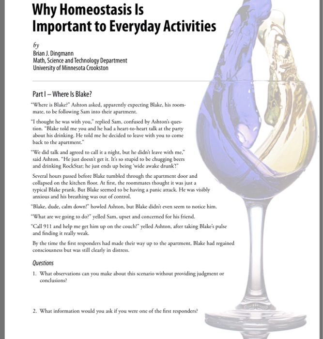 Why Homeostasis Is Important To Everyday Activities