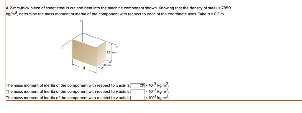 SOLVED A 2 mm thick Piece Of Sheet Steel Is Cut And Bent Into The solved-a-2-mm-thick-piece-of-sheet-steel-is-cut-and-bent-into-the