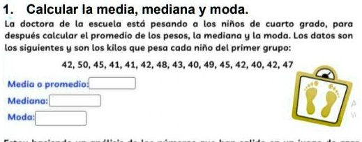 Solved Calcular La Media Moda Mediana Paso A Paso Calcular La Media Mediana Y Moda La