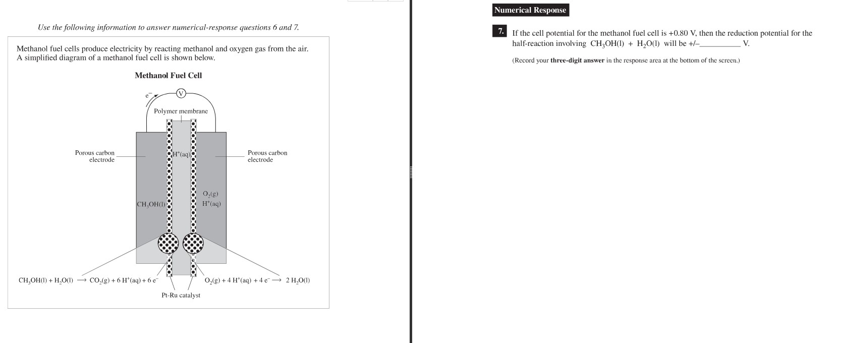 SOLVED Use the following information to answer numericalresponse
