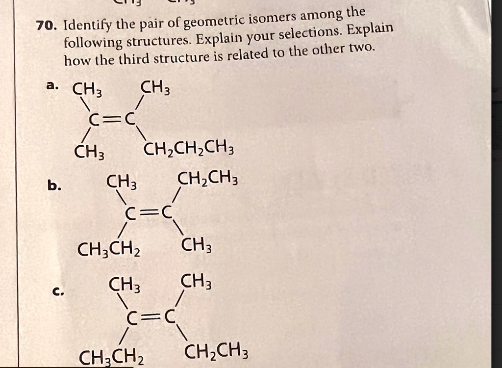 SOLVED: Text: How is the third structure related to the other two? a ...