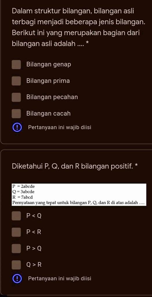 SOLVED: Tolong Di Bantu Kak Secepatnya Dua Soal Aja Kok Pakai Cara Ya ...