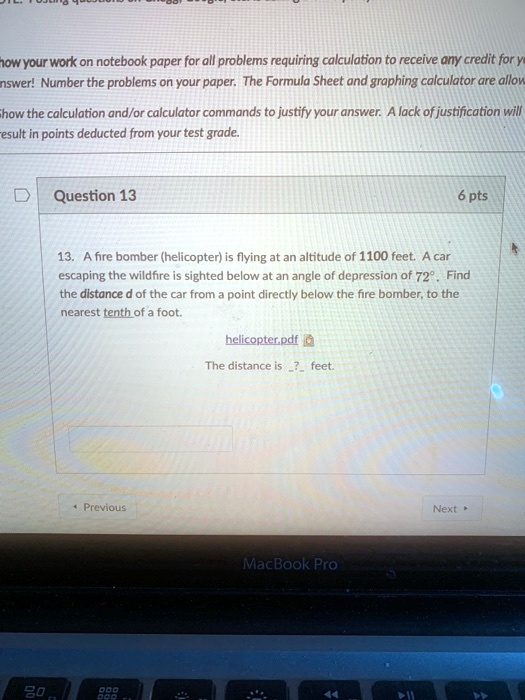 SOLVED: 1Ow your work on notebook paper for all problems requiring ...