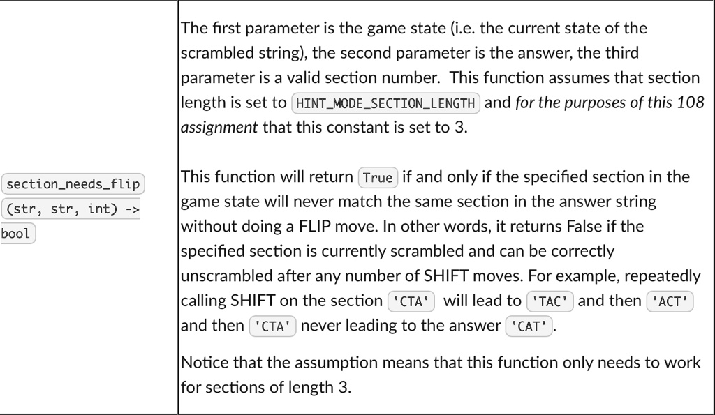 SOLVED: The Shift move is a circular shift of the string to the left ...