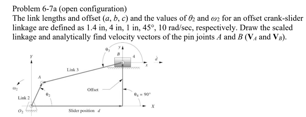 Solved The Link Lengths And The Value Of 82 Andy For Some Or Cheggcom