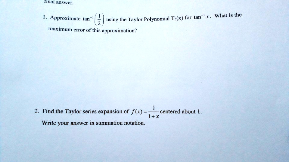 VIDEO solution: fna answer X . What is the Approximate tan using the ...