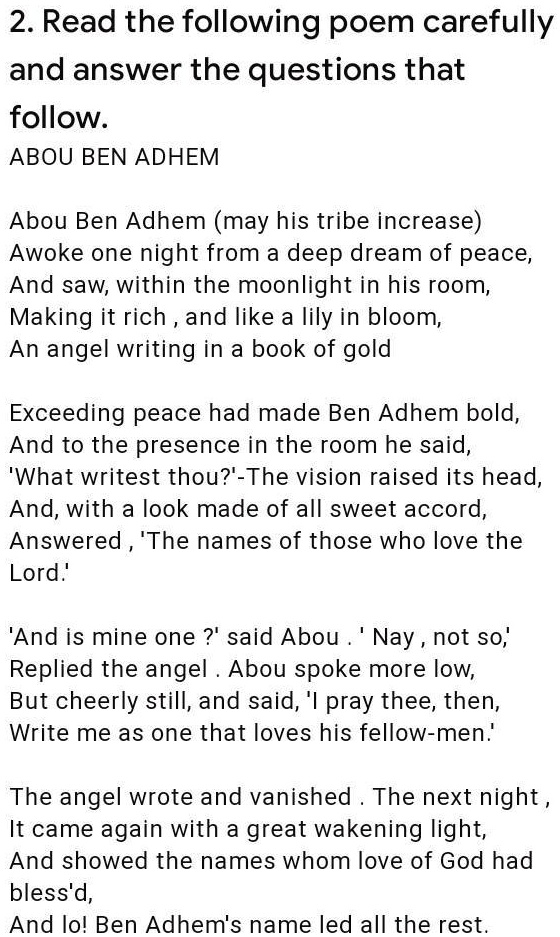 SOLVED 1. 'Making it rich' (line 4). What does 'it' here refer to? 2