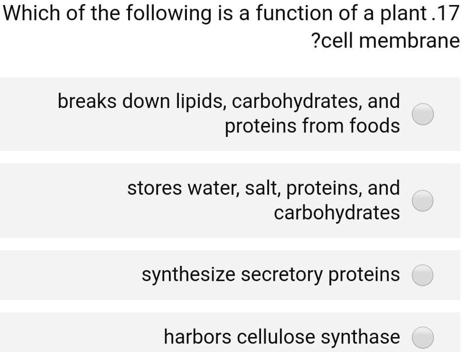 solved-which-of-the-following-is-a-function-of-a-plant-17-cell