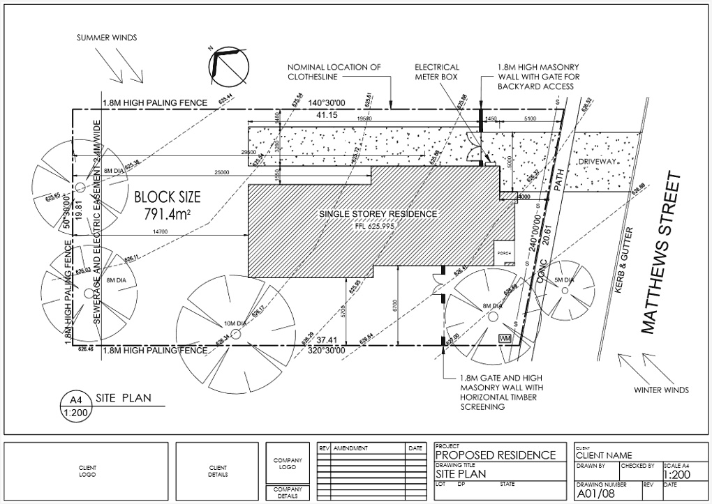 Building Plan Apendix appendix adavid and taras sketch of the proposed residence over the ...
