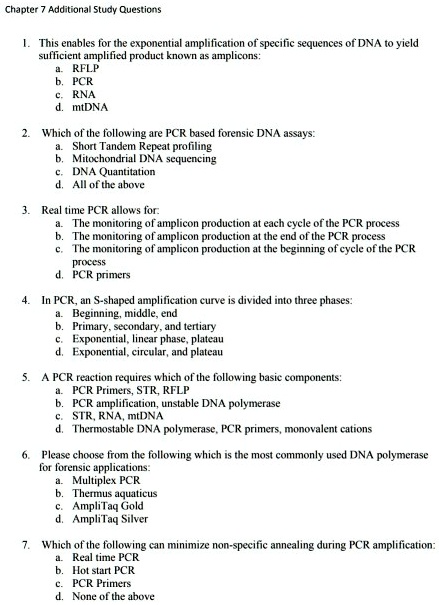 SOLVED: Chapter Additional Study Questions This enables exponential ...