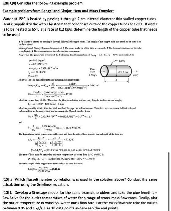 SOLVED: Q4) Consider the following example problem. Example problem ...