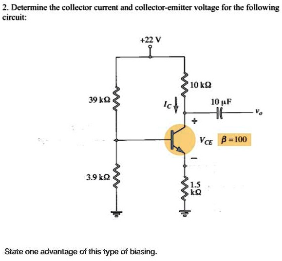 VIDEO solution: Determine the collector current and collector-emitter ...