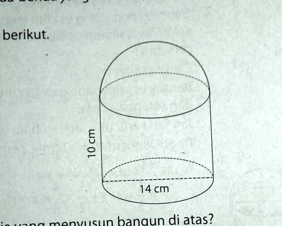 SOLVED: 1. Tulislah Contoh Benda Benda Yang Bentuknya Merupakan ...