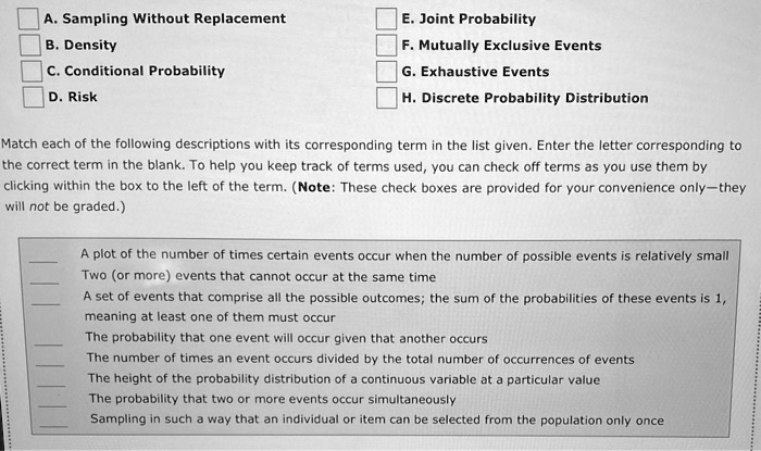 Solved Sampling Without Replacement B Density Conditional Probability Solved Sampling Without Replacement B Density Conditional Probability