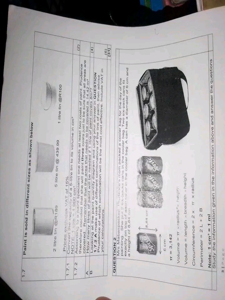 SOLVED Paint Is Sold In Different Sizes As Shown Below 2 Text Litre   5700cabd 0803 4fcf 891c A1155df0176f 