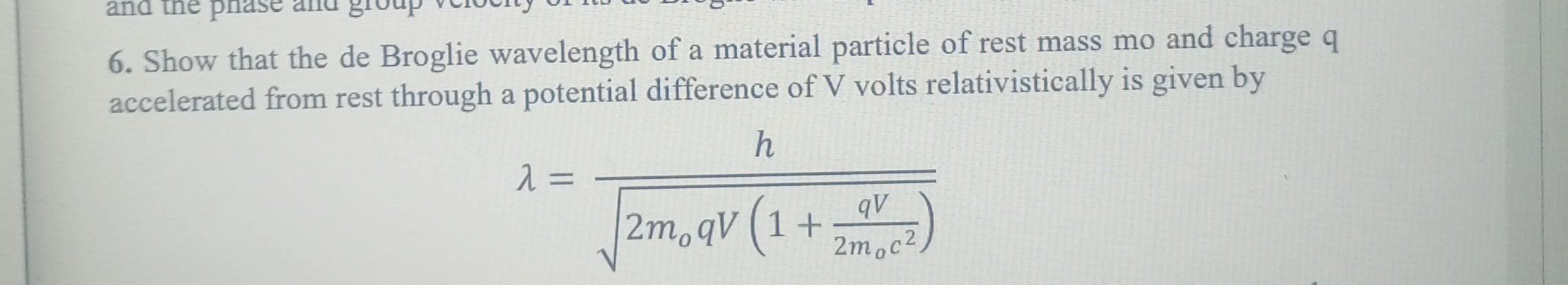 Solved (10%) Problem 3: A charge q is accelerated from rest