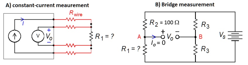 SOLVED: Texts: A Pt100 thermoresistor whose resistance is given by R1 ...