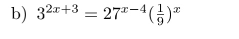 3^2x+3 = 27^x-4(frac19)^x