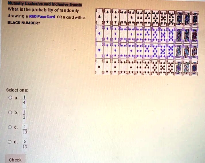 SOLVED Mutually Exclusive and Inclusive Event What is the probability