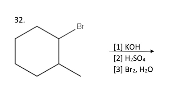 SOLVED: Show the mechanism for the following reaction and predict the ...