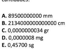 expresar en notacion cientifica las siguientes cantidades por favor me ayudan a 89500000000 mm b 2134000000000000 cm c 00000000034 gr d 00000008 mg e045700 sg 58022