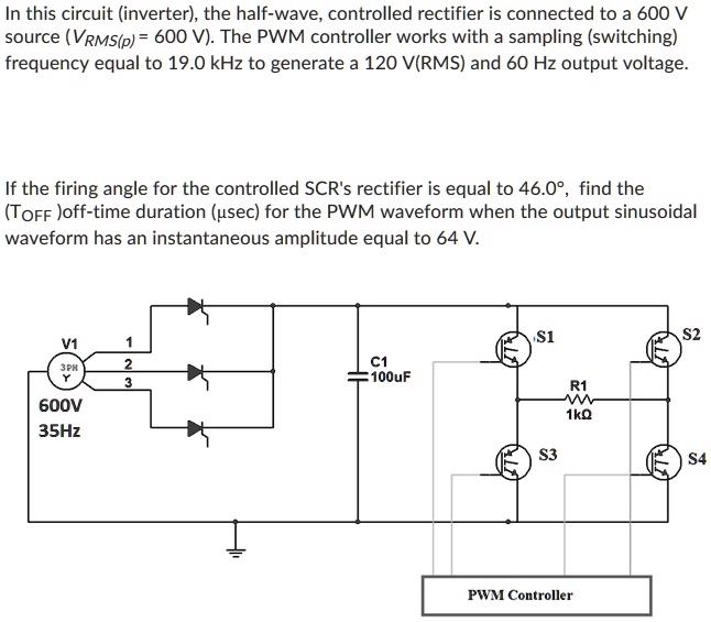 solved-in-this-circuitinverter-the-half-wave-controlled-rectifier-is